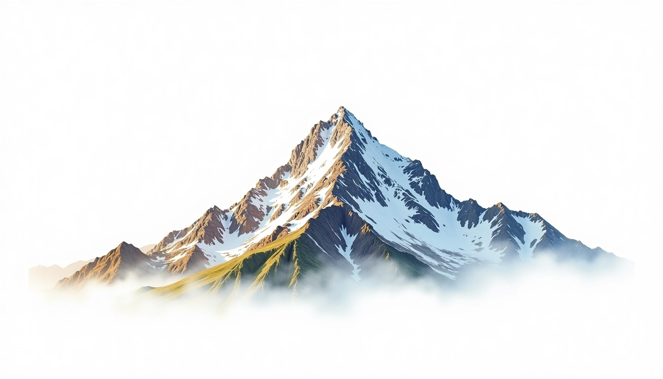Capitol Peak — 4,307m — United States — watercolor illustration