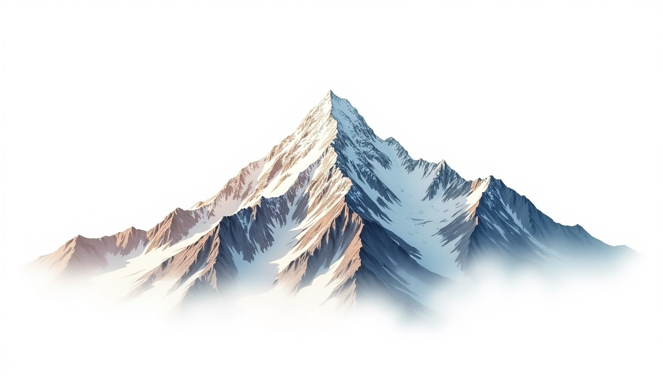 Devtoli — 6,788m — India — watercolor illustration