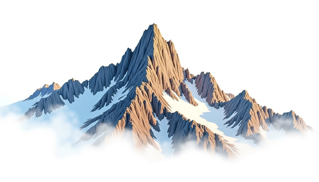 La Malinche — 4,461m — Mexico — watercolor illustration