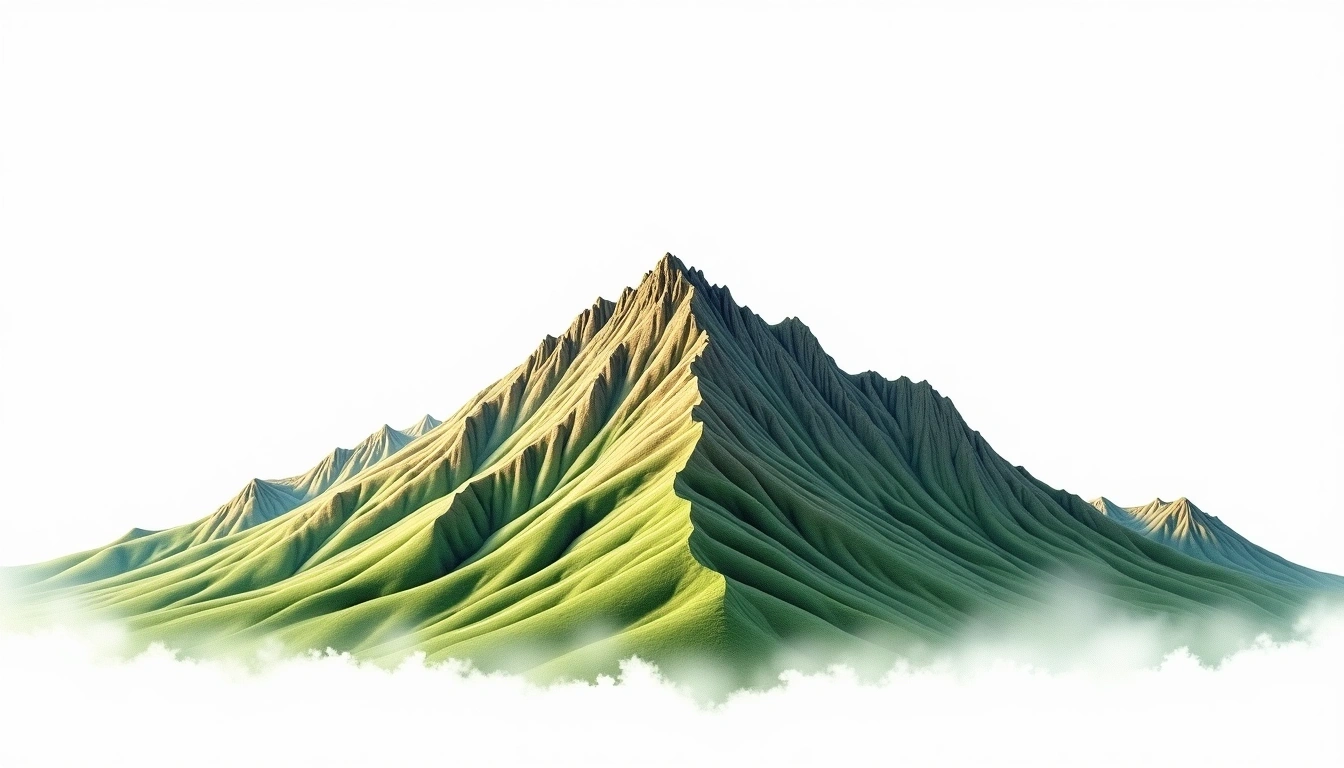 Marshall Mountain — 1,339m — United States — watercolor illustration