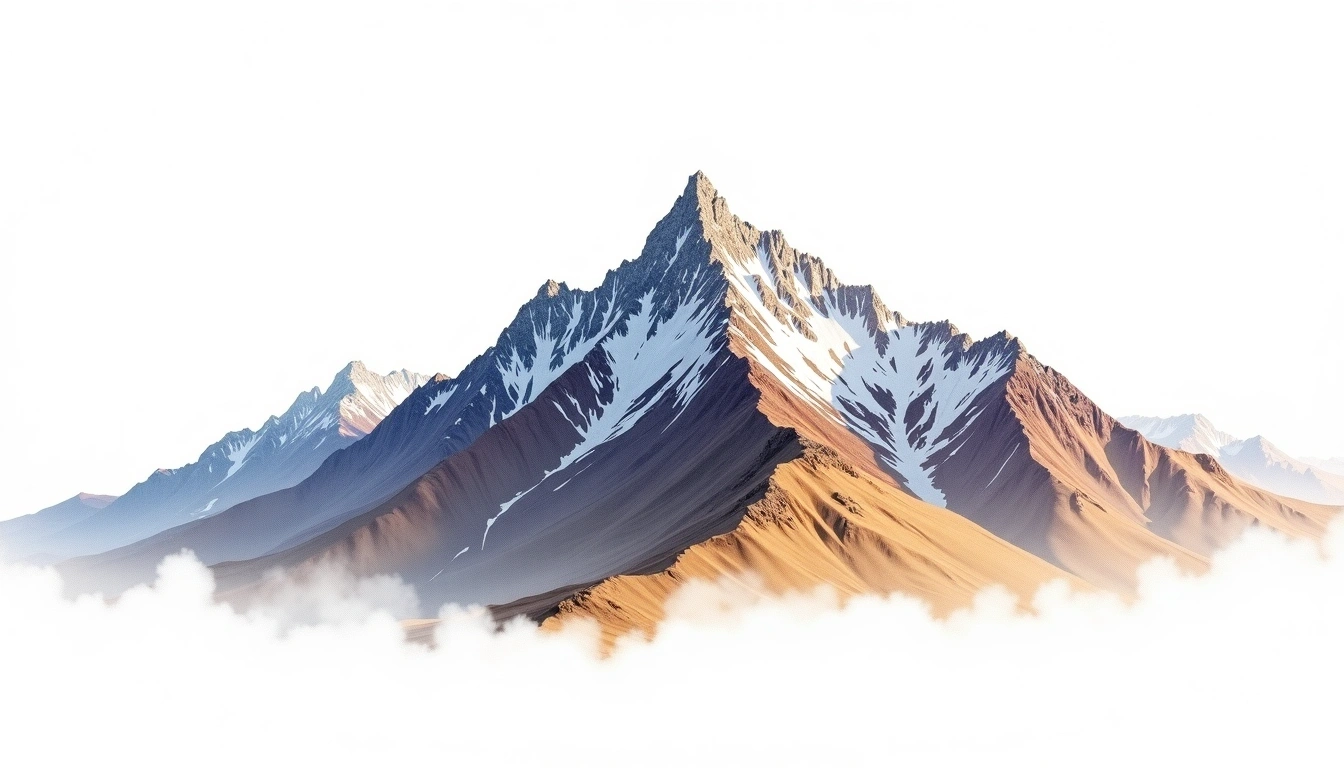 Takht-e-Sulaiman — 3,487m — Pakistan — watercolor illustration