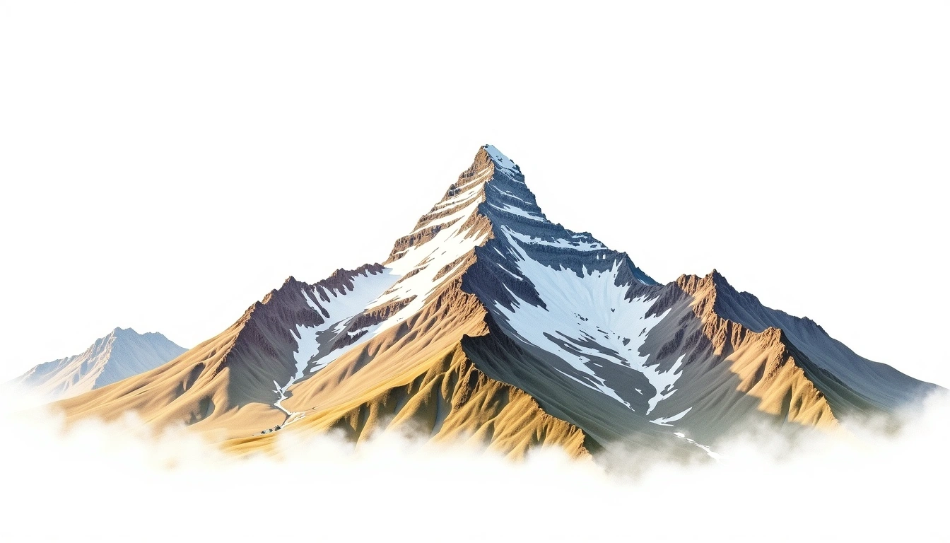 Uncompahgre Peak — 4,361m — United States — watercolor illustration